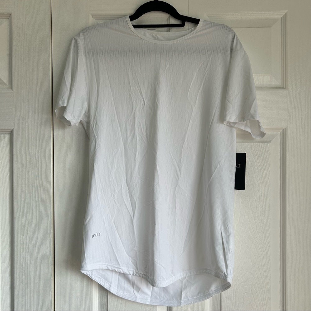 BYLT Men's Pulse Short Sleeve Drop Cut Top Tee T-Shirt Size M Medium